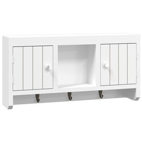 vidaXL Armoire à clés Blanc 40x8