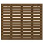 Testiera da Parete Miele 96x3x91,5 cm in Legno Massello di Pino