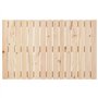 vidaXL Testiera da Parete 95,5x3x60 cm in Legno Massello di Pino
