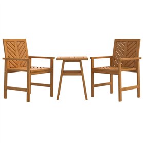 vidaXL Ensemble de Salon de Jardin 3 pcs