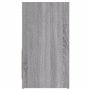 Armoire de bain Sonoma gris 60x33x61 cm Bois d'ingénierie