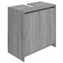 Armoire de bain Sonoma gris 60x33x61 cm Bois d'ingénierie