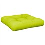vidaXL Coussin de Palette Vert Vif 50x50x12 cm Tissu