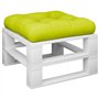 vidaXL Coussin de Palette Vert Vif 50x50x12 cm Tissu