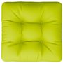 vidaXL Coussin de Palette Vert Vif 50x50x12 cm Tissu
