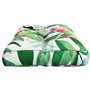 vidaXL Coussin de Palette Multicolore 70x40x12 cm Tissu, Coussin, Coussin de canapé, Coussin de Chaise, Coussin extérieur, Oreil