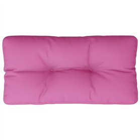 vidaXL Coussin de Palette Rose 70x40x12 cm Tissu