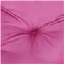 vidaXL Coussin de Palette Rose 70x40x12 cm Tissu, Coussin, Coussin de canapé, Coussin de Chaise, Coussin extérieur, Oreiller de 