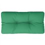 vidaXL Coussin de Palette Vert 80x40x12 cm Tissu