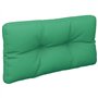 vidaXL Coussin de Palette Vert 80x40x12 cm Tissu