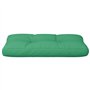 vidaXL Coussin de Palette Vert 80x40x12 cm Tissu