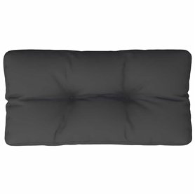 vidaXL Coussin de Palette Noir 80x40x12 cm Tissu