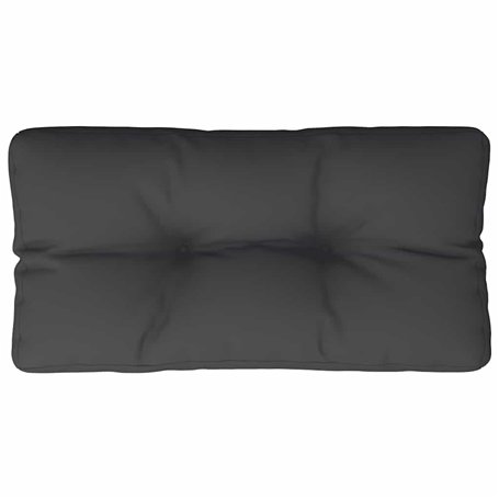 vidaXL Coussin de Palette Noir 80x40x12 cm Tissu