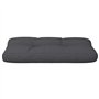 vidaXL Coussin de Palette Noir 80x40x12 cm Tissu