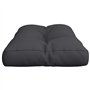 vidaXL Coussin de Palette Noir 80x40x12 cm Tissu
