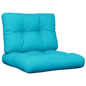 vidaXL Lot de 2 Coussins de Palette