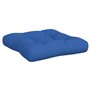 vidaXL Coussins de Palette Lot de 3 Bleu Royal Tissu
