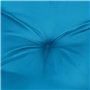 vidaXL Lot de 2 Coussins de Palette, Galette de Siège Imperméable, Coussin de Jardin, Décoration d'Extérieur Terrasse, Bleu Clai