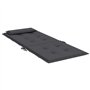 vidaXL Coussins de Chaise à Dossier Haut Lot de 6 Anthracite