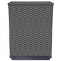 vidaXL Jardinières 4 pcs noir 30x30x37 cm polypropylène