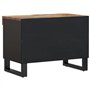 Meuble TV 60 x 33 x 43,5 cm en bois massif de récupération