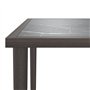 vidaXL Salon de Jardin 3 pcs avec Coussins Gris Résine tressée, Salon de Jardin, Ensemble de Salon d'extérieur, Ensemble de mobi