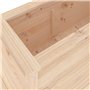 vidaXL Lit Surélevé de Jardin, Bac à Fleurs, Pot de Plantes, Jardinière de Patio Terrasse Extérieur, Marron 119,5x40x39 cm Bois 