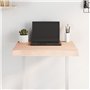 vidaXL Dessus de Table, Remplacement du Plateau de Table avec Bord Vif, Tableau de Bricolage, Bois Massif non Traité Bordure Ass
