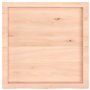 vidaXL Dessus de Table, Remplacement du Plateau de Table avec Bord Vif, Tableau de Bricolage, Bois Massif non Traité Bordure Ass