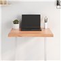 vidaXL Dessus de Table, Remplacement du Plateau de Table avec Bord Vif, Tableau de Bricolage Intérieur, Bois Massif Traité Bordu