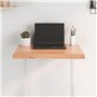 vidaXL Dessus de Table, Remplacement du Plateau de Table avec Bord Vif, Tableau de Bricolage Intérieur, Bois Massif Traité Bordu