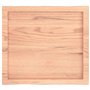vidaXL Dessus de Table, Remplacement du Plateau de Table avec Bord Vif, Tableau de Bricolage Intérieur, Bois Massif Traité Bordu