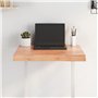 vidaXL Dessus de Table, Remplacement du Plateau de Table avec Bord Vif, Tableau de Bricolage Intérieur, Bois Massif Traité Bordu