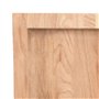 vidaXL Dessus de Table, Remplacement du Plateau de Table avec Bord Vif, Tableau de Bricolage Intérieur, Bois Massif Traité Bordu