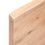 vidaXL Dessus de Table, Remplacement du Plateau de Table avec Bord Vif, Tableau de Bricolage Intérieur, Bois Massif Traité Bordu