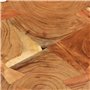 vidaXL Table Basse 36 cm 4 Troncs Bois d'acacia Massif