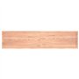vidaXL Dessus de Table Marron Clair Bois chêne Massif traité, Dessus de Table de Remplacement, Dessus de Table Basse, Dessus de 