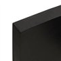 vidaXL Dessus de table marron foncé bois chêne massif traité, dessus de table de remplacement, dessus de table basse, planche de