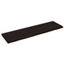 vidaXL Dessus de Table Marron foncé Bois chêne Massif traité