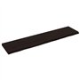 Dessus de table marron foncé bois chêne massif traité