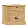 vidaXL Table de Chevet