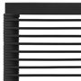 vidaXL Salon de Jardin 4 pcs, Ensemble de Meubles de Terrasse, Mobilier d'Extérieur, Chaise de Patio, Moderne, Noir et Gris Rési