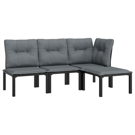 vidaXL Salon de Jardin 4 pcs