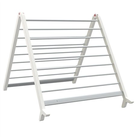 vidaXL Séchoir pour Baignoire Extensible 53-90 cm Aluminium