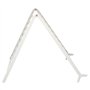 vidaXL Séchoir pour Baignoire Extensible 53-90 cm Aluminium, étendoir à Linge, étendoir à Linge d'intérieur, étendoir à Linge Pl