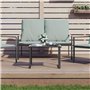 Table Basse avec Cadre en Acier