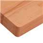 vidaXL Dessus de Table, Plateau de Bureau, Dessus de Table de Remplacement Salle de Séjour, 80x40x4 cm Rectangulaire Bois Massif