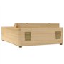 vidaXL Chevalet de Table, Chevalet d'Artiste avec Hauteur et Angle Réglables, Support de Chevalet de Table de Peinture Portable,