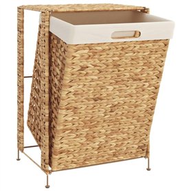 vidaXL Panier à Linge 44x34x64 cm hyacinthe d'eau