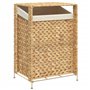 vidaXL Panier à Linge 44x34x64 cm hyacinthe d'eau, Sac à Linge, boîte à Linge, trieur à Linge, Poubelle à Linge, Panier à Linge 
